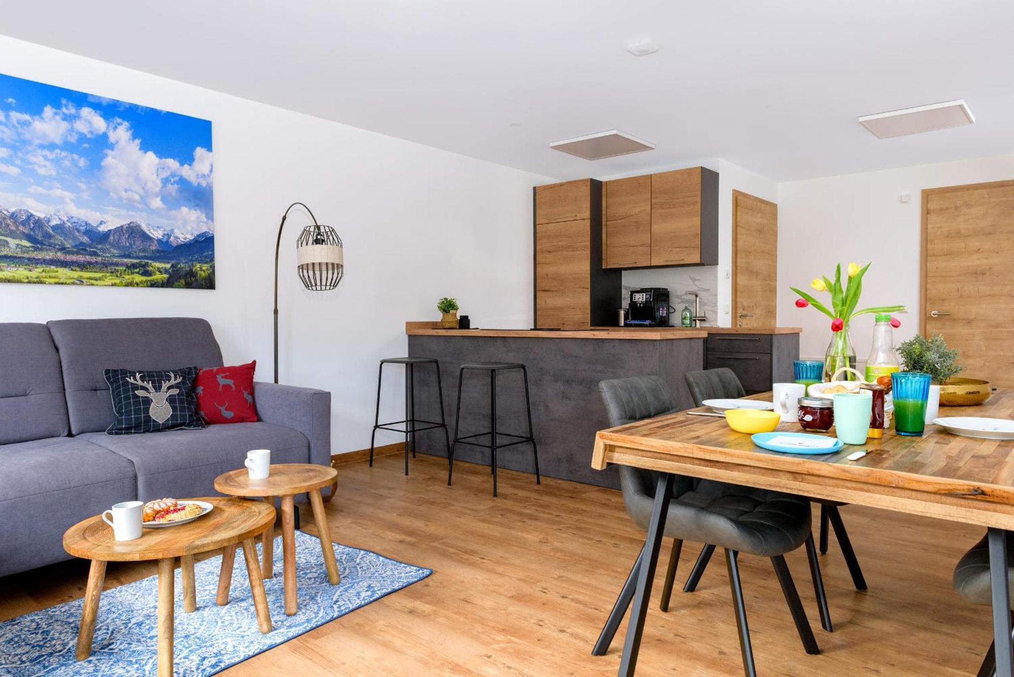 Berg Fux - Ferienwohnung Francis Der Esel Sonthofen Exterior foto