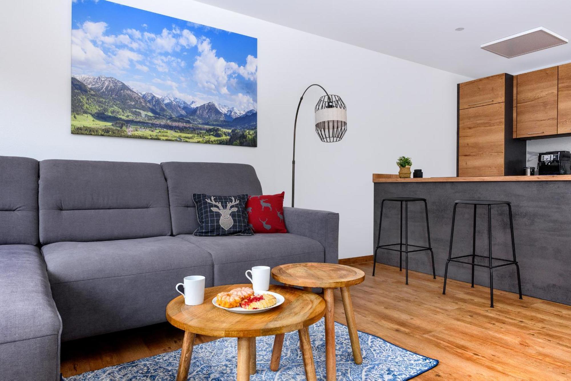 Berg Fux - Ferienwohnung Francis Der Esel Sonthofen Exterior foto